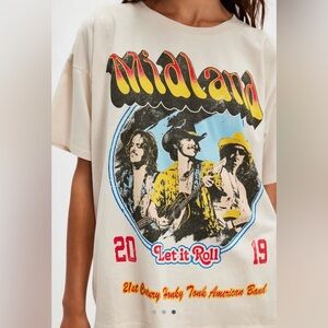 Free People x Daydreamer Midland Let It Roll Tour Tee